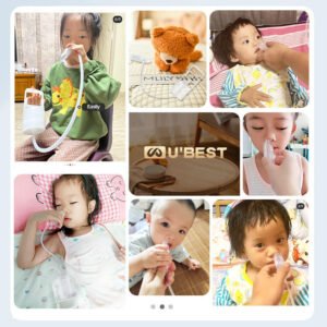 Baby Nasal Aspirator with Portable Nebulizer & Hiccup Relief Cup Silicone Baby Care Combo | Drovo Life